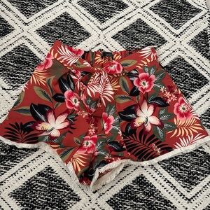 Zara summer short flower print